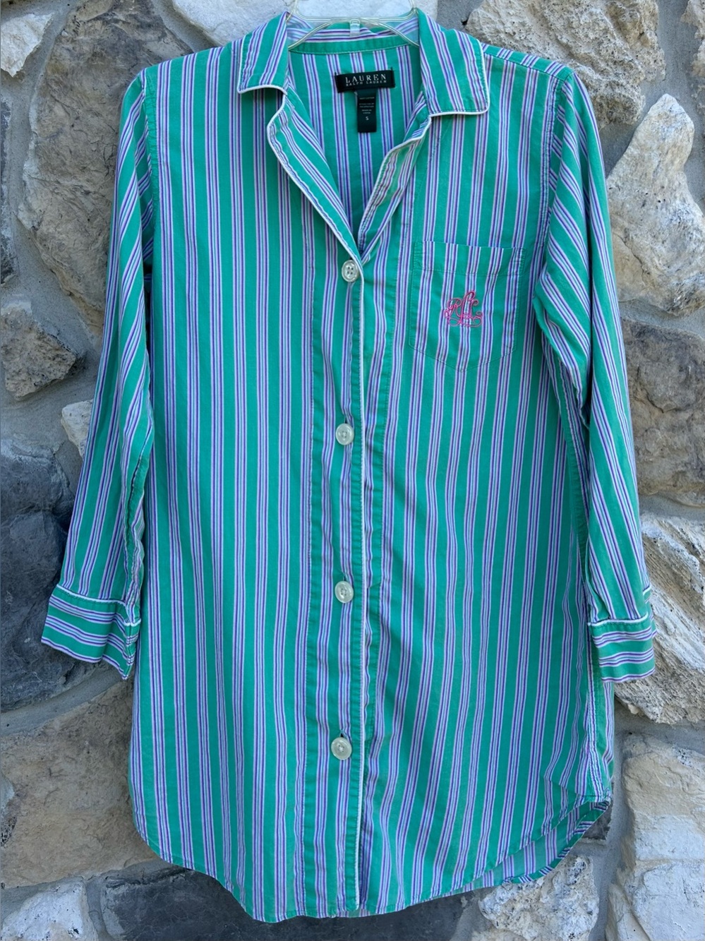 Lauren Ralph Lauren Sleep Dress Size S Lightweight Cotton Nightgown Loungewear